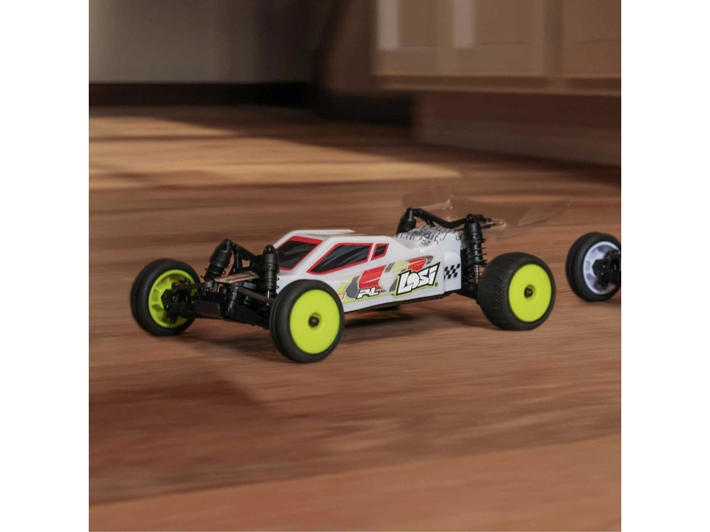 RC auto Losi Micro-B 1:24 RTR, strieborné
