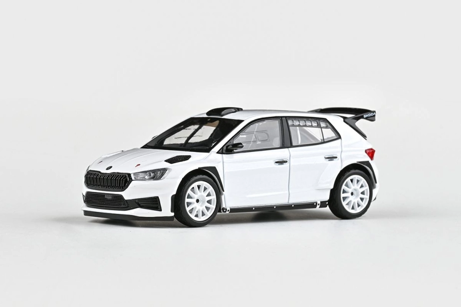 Abrex Škoda Fabia IV RS Rally2 (2022) 1:43 - Bílá
