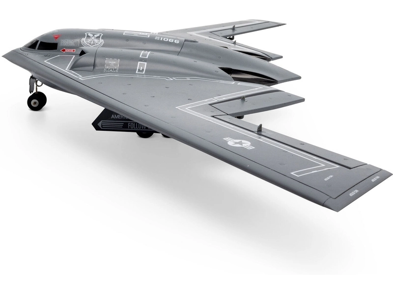 RC letadlo E-flite Micro B-2 Spirit Twin 30mm EDF BNF Basic