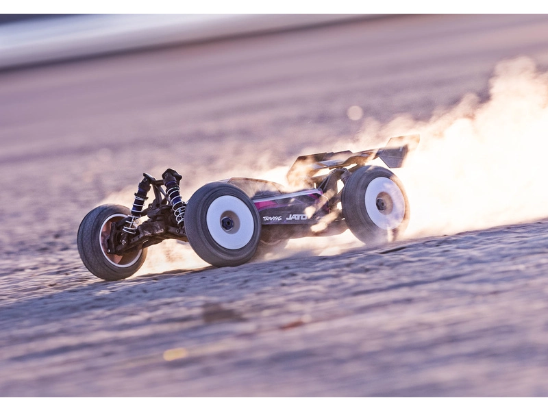 RC auto Traxxas Jato 1:8 4WD VXL-4S RTR, oranžová