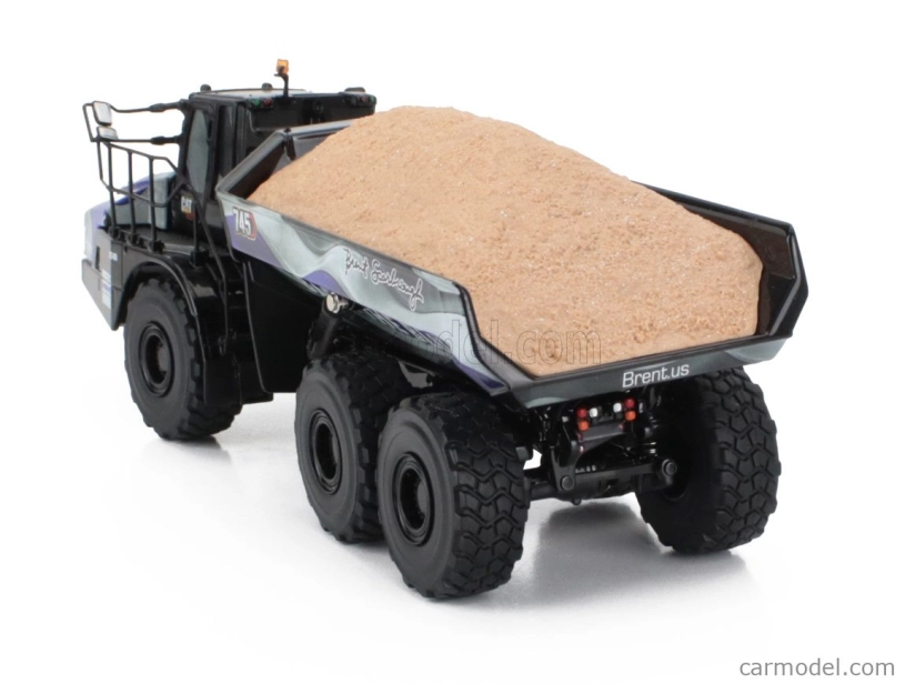 Dm-models Caterpillar Cat745 Cassone Ribaltabile Cava 3-assi - Articulated Brent.us Truck 1:50 Camouflage