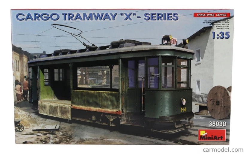 Miniart Tramvaj Cargo Tramway X Series 1950 1:35 /