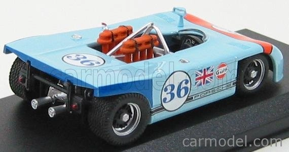 Best-model Porsche 908/3 N 36 Targa Florio 1970 Attwood - Waldegaard 1:43 Světle Modrá
