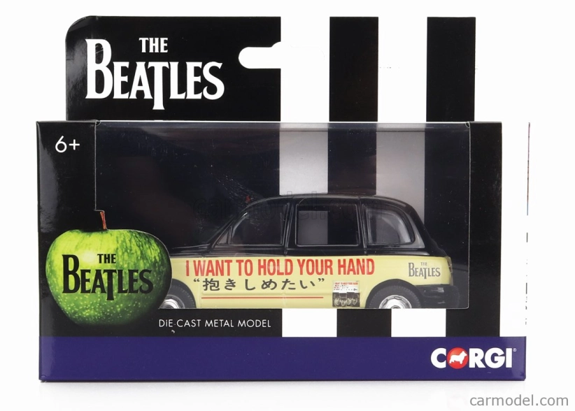 Corgi Austin London Taxi Lti Tx4 2007 - The Beatles - I Want To Hold Your Hand 1:36 Žlutá Černá