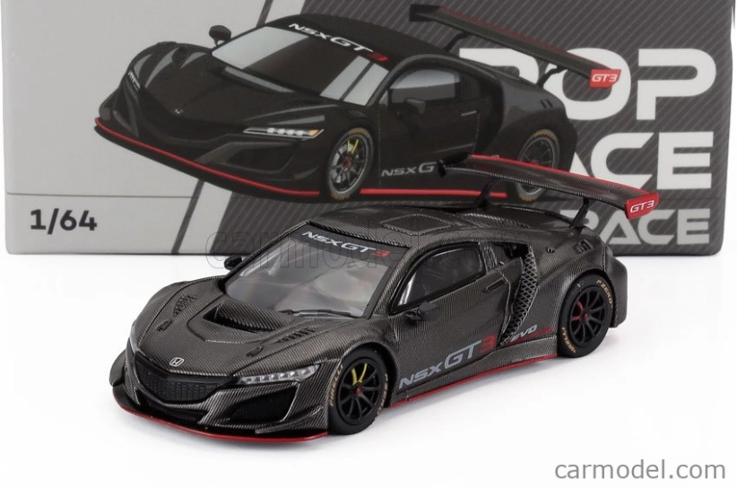 Pop-race-limited Honda Nsx Gt3 Evo22 2022 1:64 Grey