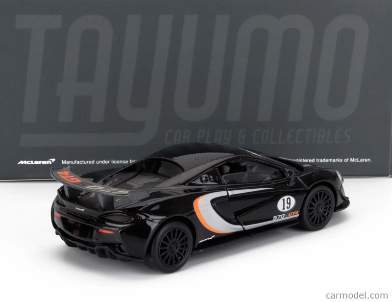Tayumo Mclaren 570s Gt4 N 619 Racing 2016 1:32 Black