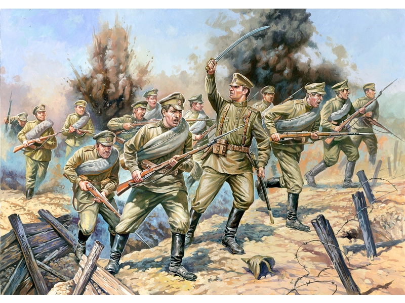 Zvezda figúrky ruská pechota (1:72)