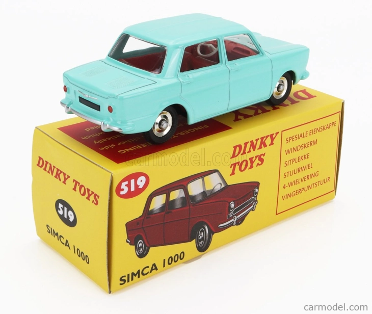 Edicola Simca 1000 1965 1:43 Veľmi svetlomodrá
