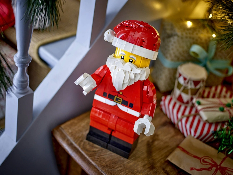 LEGO Iconic – Zväčšená minifigúrka Santu