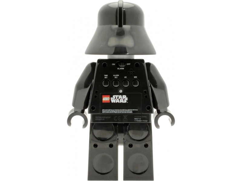 LEGO hodiny s budíkem - Star Wars Darth Vader