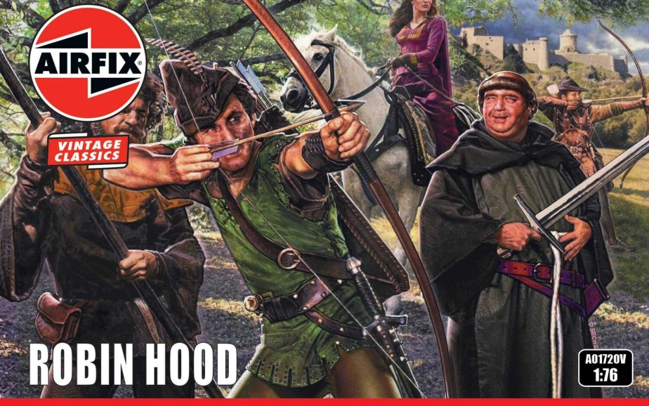 Classic Kit VINTAGE figúrky A01720V - Robin Hood (1:76)