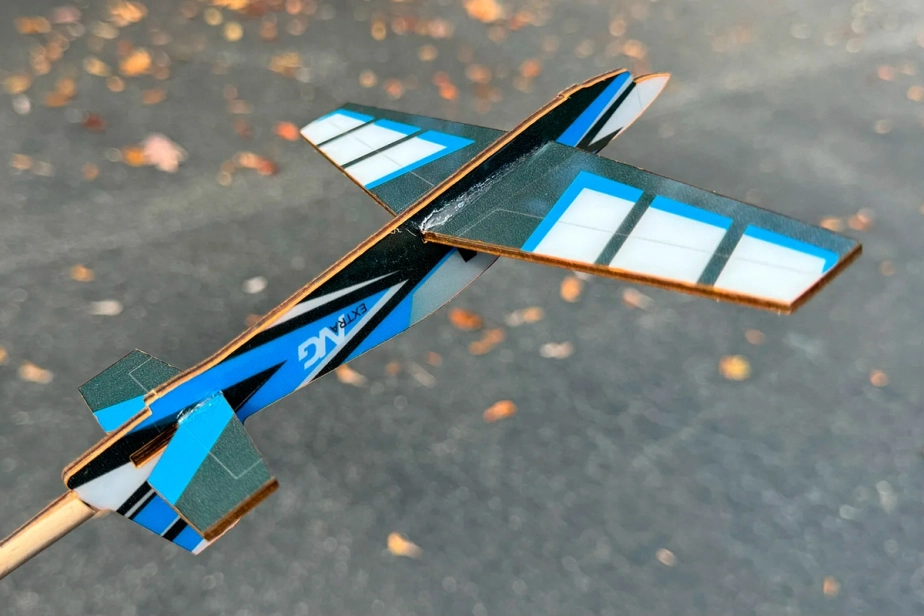Stick plane - Extra NG Modrá