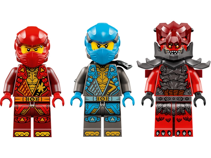 LEGO Ninjago – Kaiov búrkový jazdec a robot