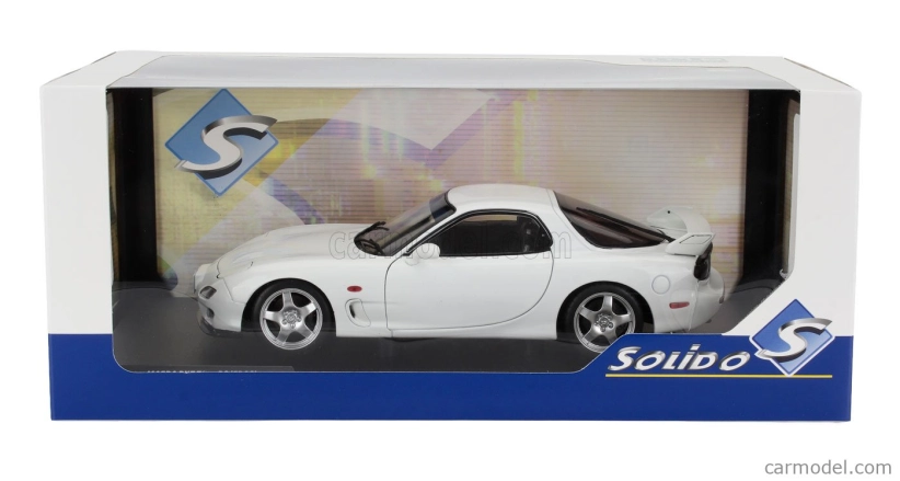 Solido Mazda Rx-7 (fd3rs) 1999 1:18 Čistě Bílá