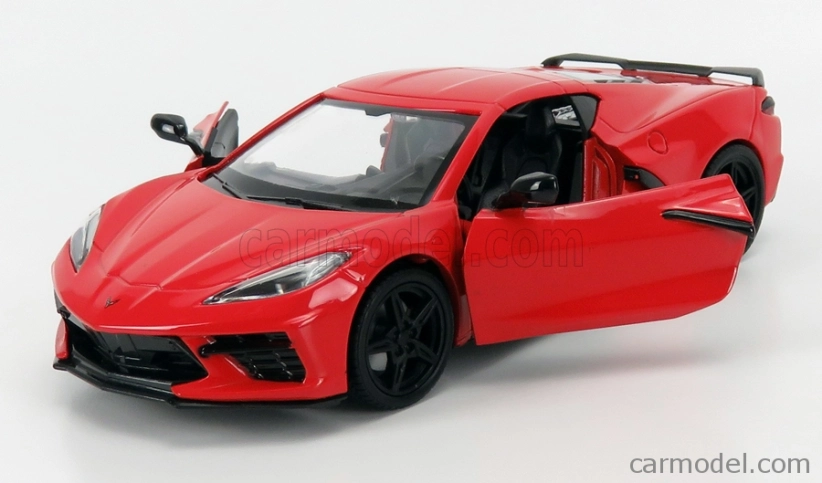 Motor-max Chevrolet Corvette C8 Coupe 2020 1:24 červená