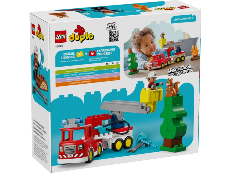 LEGO DUPLO - Hasičské auto s hadicou a hasičom
