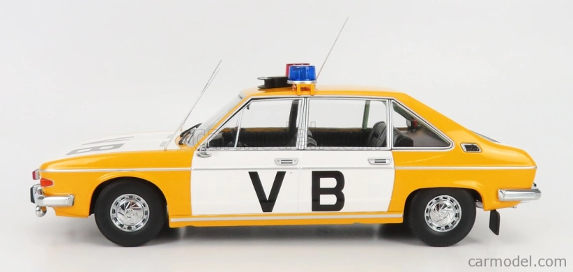 Triple9 Tatra 613 Vb Special Police Escort Of Top Government Officials 1czechoslovakia 979 1:18 Žlutá Bílá
