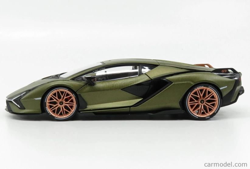 Bburago Lamborghini Sian Fkp 37 Hybrid 2020 1:18 Verde Gea – zelená met