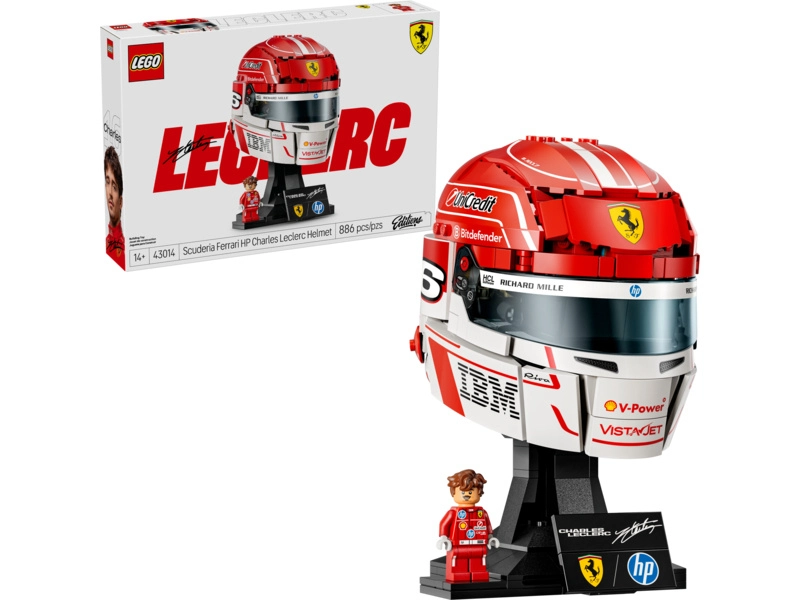 LEGO Editions - Prilba Charlesa Leclerca zo Scuderia Ferrari HP
