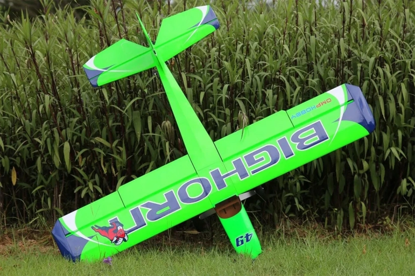 RC letadlo 49" Bighorn Pro ARF (klapky) 1,24m, modrá