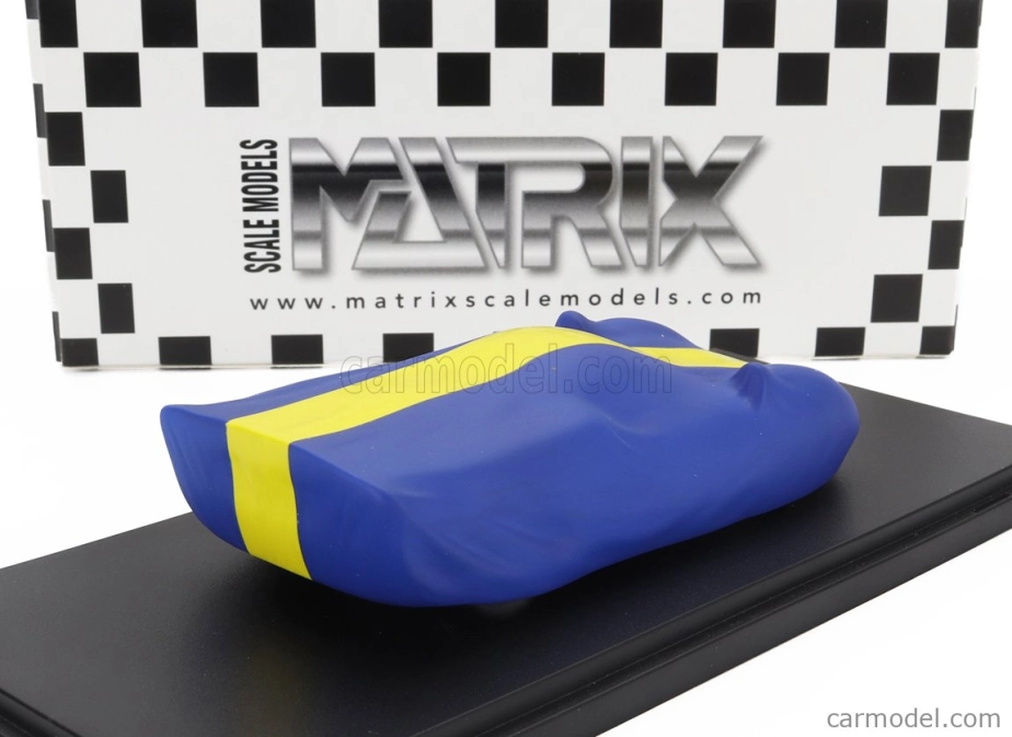 Modely v mierke Matrix Lola Under Cover - T70 Mkiii Race Version 1967 1:43 Blue Yellow