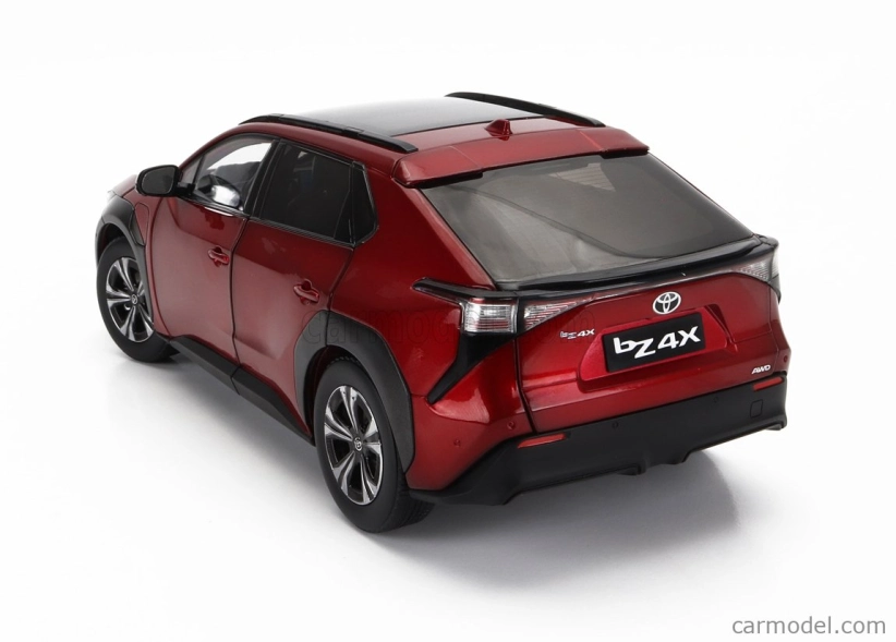 Sun-star Toyota Bz4x 2022 1:18 Red