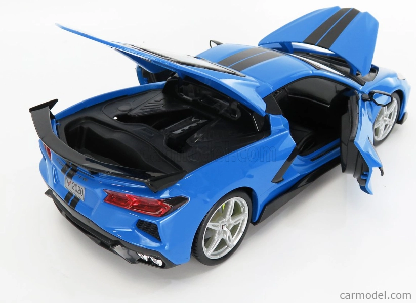 Maisto Chevrolet Corvette Stingray 2020 1:18 Blue