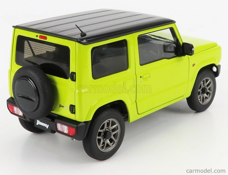 Autoart Suzuki Jimny Jb64 Lhd 2018 1:18 Kinetic Yellow Black Pearl
