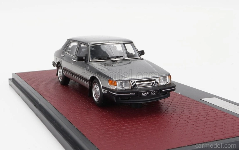 Modely v mierke Matrix Saab 900 Cd Turbo 1986 1:43 Grey Met
