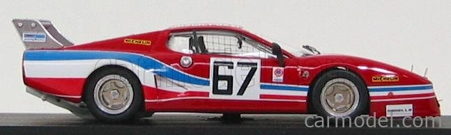 Najlepší model Ferrari 512 Bb Lm N 67 Daytona 1979 Ballot Lena-lecler 1:43 Red