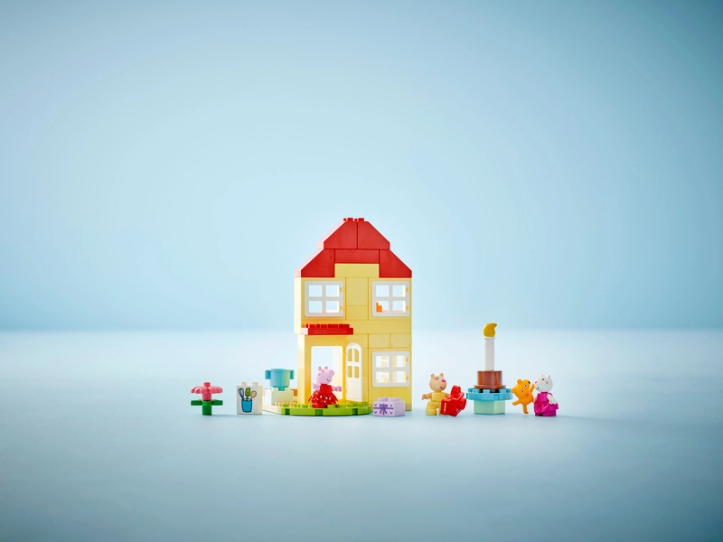 LEGO DUPLO - Prasiatko Peppa a narodeninový domček