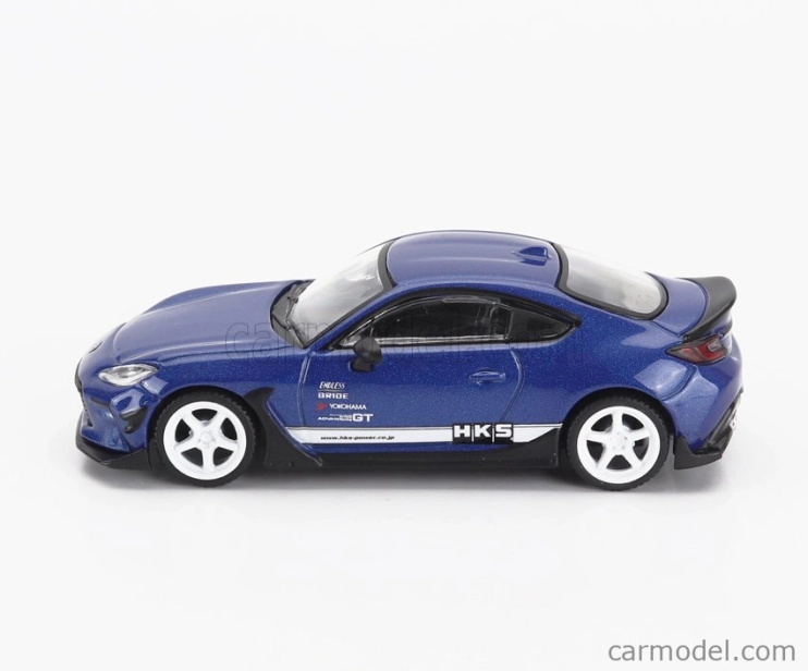 Tarmac Toyota Gr86 Hks 2022 1:64 Blue