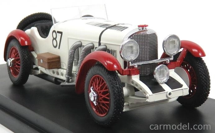 Rio-models Mercedes Benz Sskl Spider N 87 Winner Mille Miglia 1931 Rudolf Caracciola 1:43 Biela