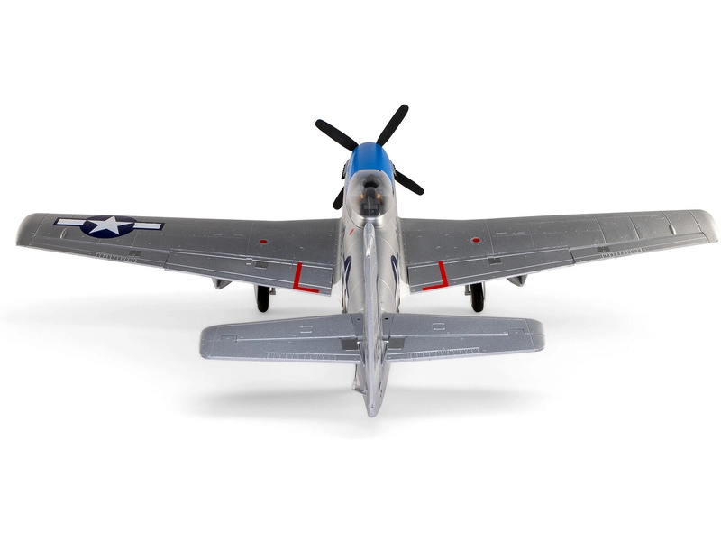 RC letadlo E-flite P-51D Mustang 1.2m SAFE Select BNF Basic