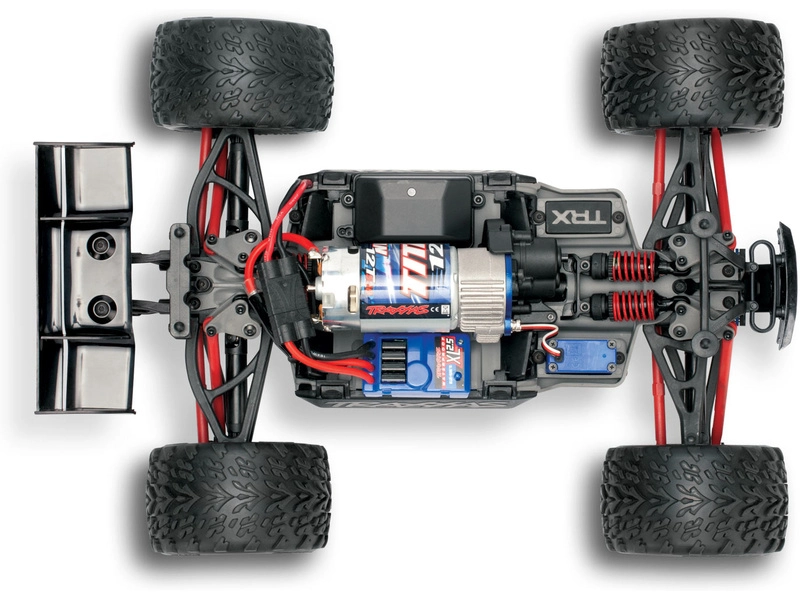 RC auto Traxxas E-Revo 1:16 RTR, oranžová