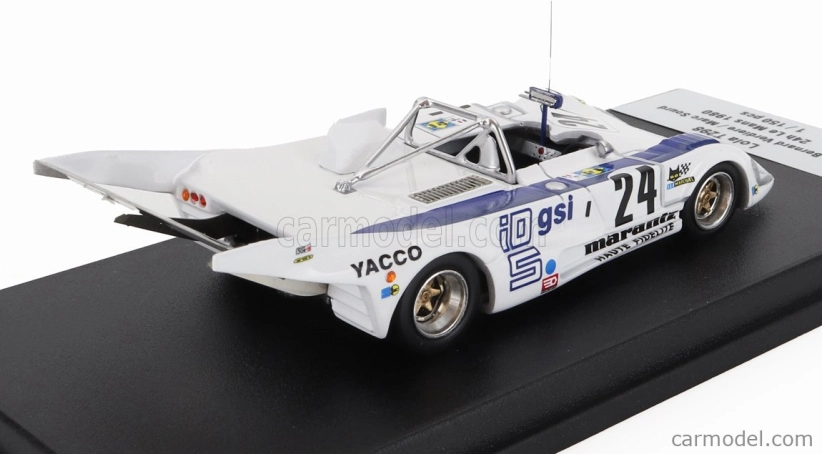 Trofeu Lola T298 N 24 24h Le Mans 1980 Bernard Verdiere - Marc Sourd 1:43 Biela