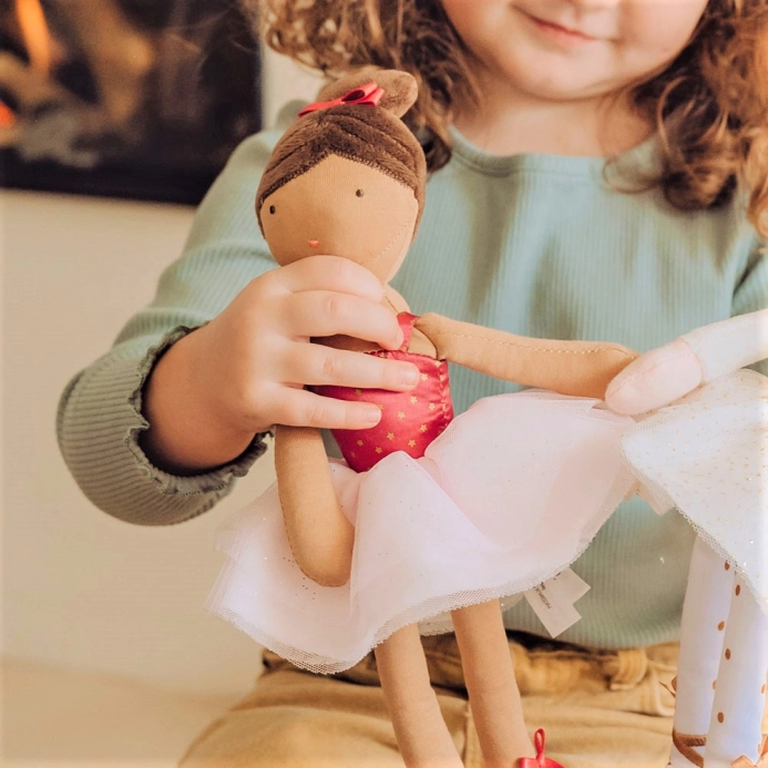 Doudou Julijou Panenka baletka Isadora 35 cm