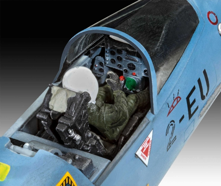 Lietadlo Plastic ModelKit 03813 - Dassault Mirage 2000C (1:48)