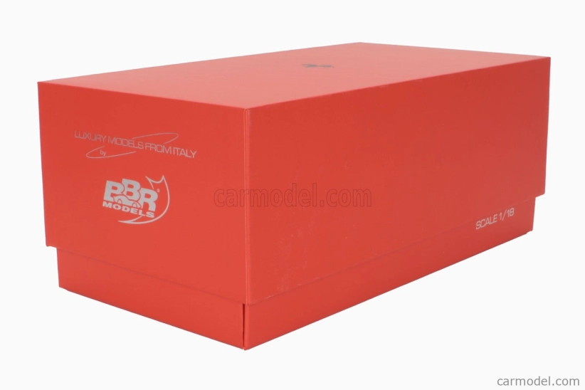 Bbr-models Ferrari 296 Gt3 3.0l Twin Turbo V6 Challenge N 32 Launch Version 2023 - Con Vetrina - With Showcase 1:18 Červená Bílá