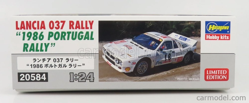 Hasegawa Lancia 037 Rally N 18 Rally Portugal 1986 C.bica - C.junior 1:24 /