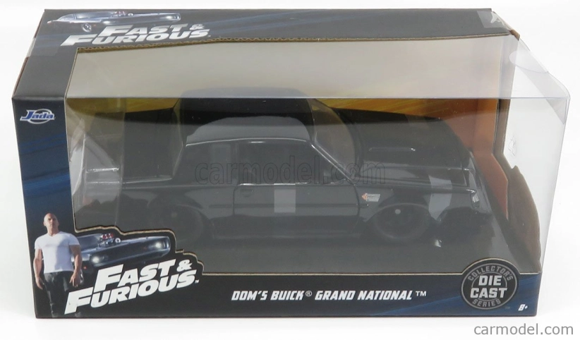 Jada Buick Dom's Grand National 1987 - Fast & Furious Ii (2003) 1:24 čierna