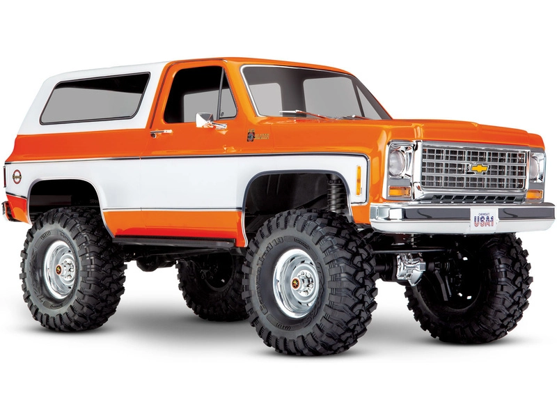 RC auto Traxxas TRX-4 Chevrolet K5 Blazer 1979 1:10 RTR, červená