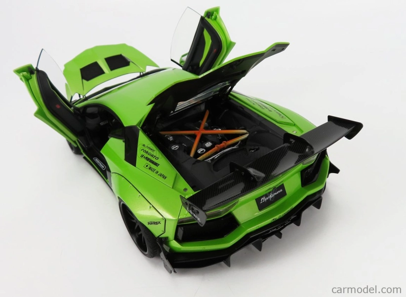 Autoart Lamborghini Aventador Liberty Walk 2017 1:18 Pearl Green