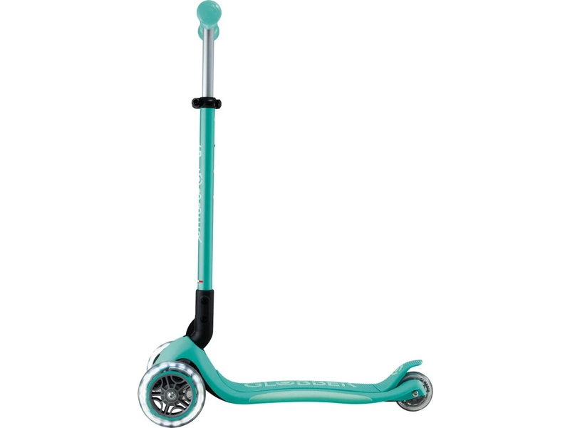 Globber - Koloběžka Primo Plus Lights V2 skládací Blue/Emerald Green