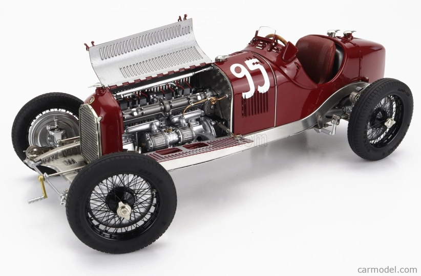 Cmc Alfa romeo F1 P3 N 95 Winner Klausenrennen Gp 1932 Rudolf Caracciola 1:18 červená