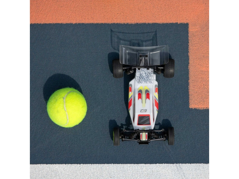 RC auto Losi Micro-B 1:24 RTR, strieborné