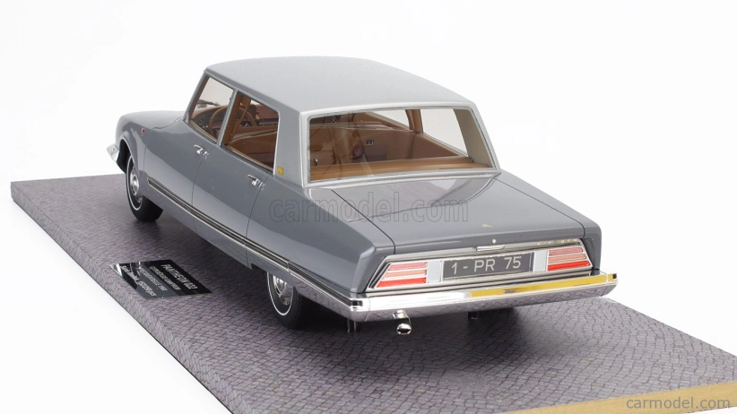 Pantheon Citroen Ds21 Chapron Presidentielle 1968 - Personal Car President Charles De Gaulle 1:18 Grey
