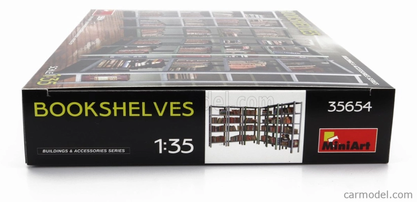 Miniart Accessories Scaffalatura Libreria - Bookshelves 1:35 /