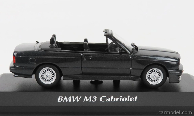 Minichamps BMW radu 3 M3 Cabriolet (e30) 1988 1:43 Black Met