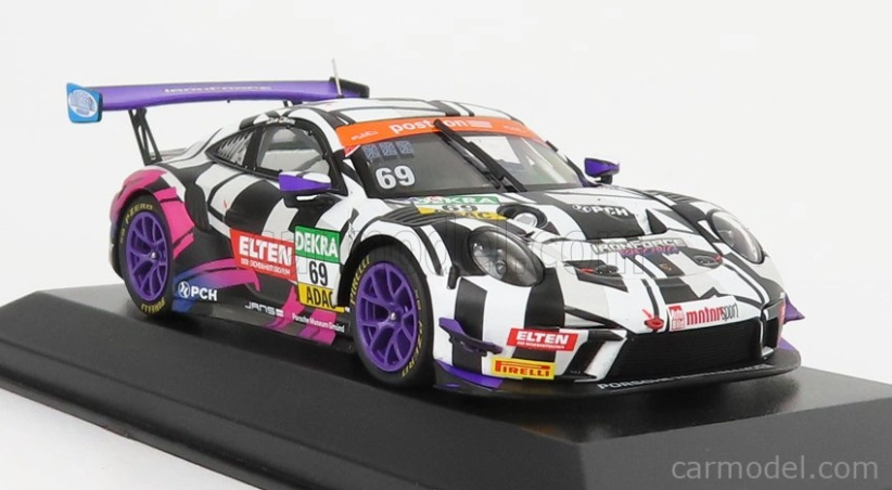 Minichamps Porsche 911 991-2 Gt3-r Iron Force By Ring Police Team N 69 1:43